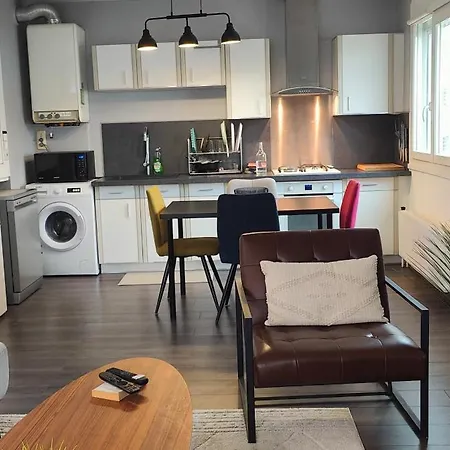 A Cozy Bedroom In An Apartment Villeurbanne