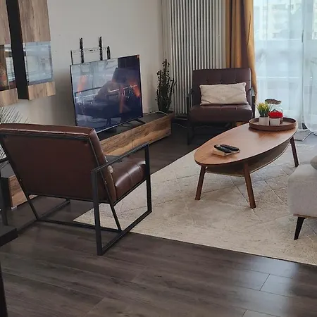 A Cozy Bedroom In An *