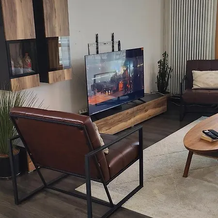 A Cozy Bedroom In An *
